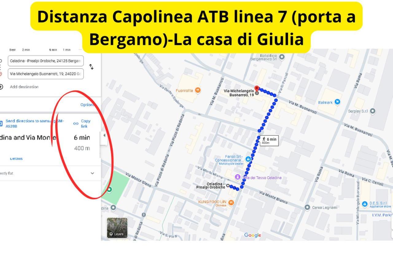 شقة Monolocale-7 Minuti Da Bergamo, 10 Minuti Milan Bergamo Airport Gorle المظهر الخارجي الصورة